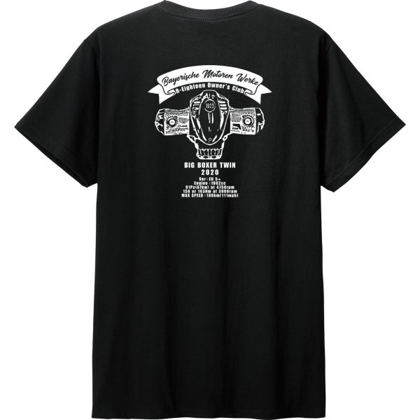 画像1: 【先行予約受付中】BMW R18 オリジナルTシャツ (1)