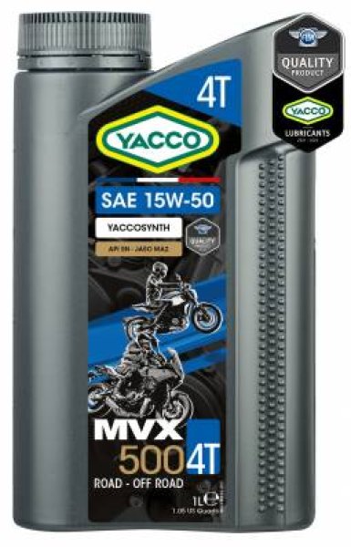 画像1: 【YACCO】MVX 500 4T SAE 15W50　４本セット　R18・RnineT シリーズ等 (1)