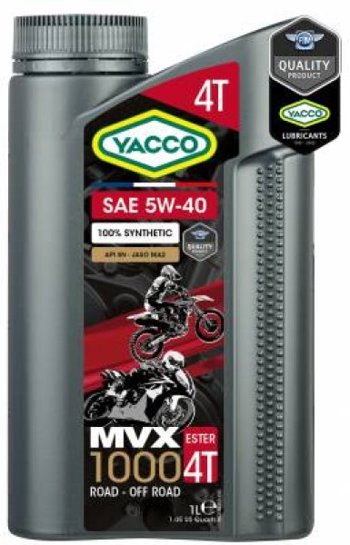 画像1: 【YACCO】　MVX 1000 4T SAE 5W40　４本セット　R1200・R1250・C400X等 (1)